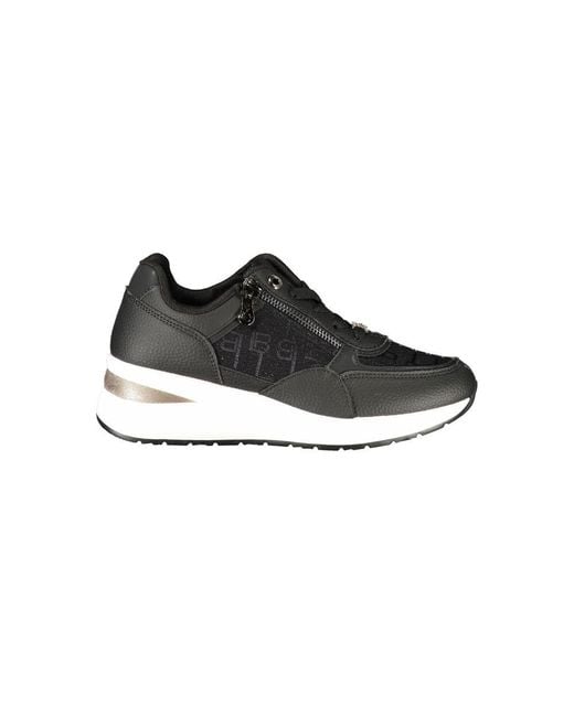 Laura Biagiotti Black Fashion Sneakers