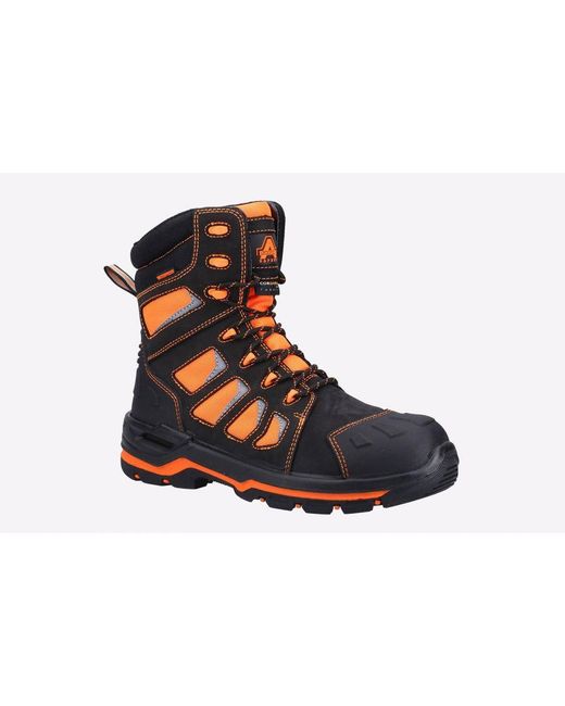 Amblers Safety Black Beacon Waterproof Boot for men