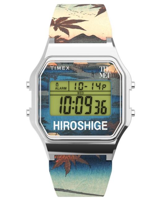 Timex Gray The Met X Hiroshige Watch Tw2W25300