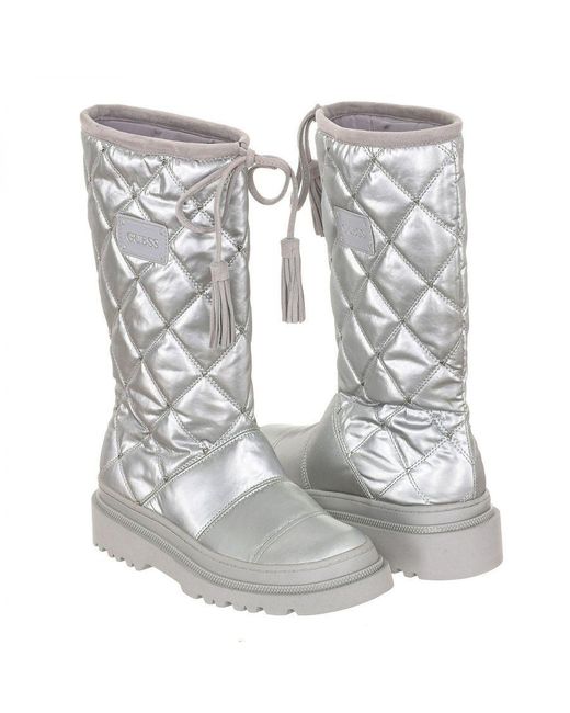 Guess Gray Ankle Boots Flvee4Fab10