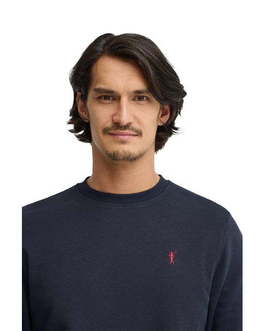POLO CLUB Blue Crew Neck Relaxed Fit Sweatshirt Sweatshirt27 for men