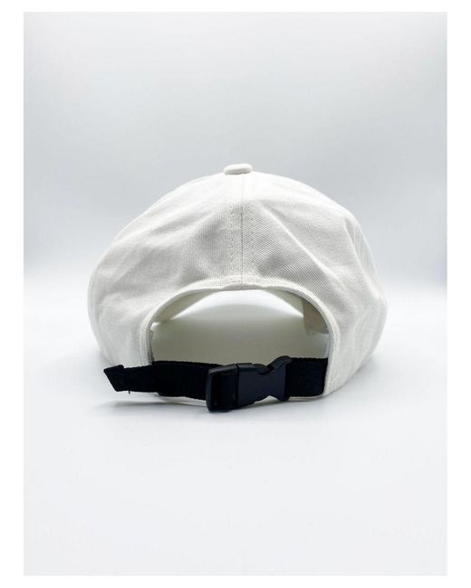 SVNX White Soft Twill 6 Panel Cap for men