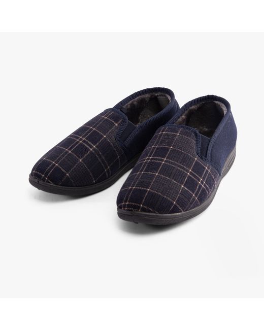Dr Keller Blue Eric Full Slippers for men