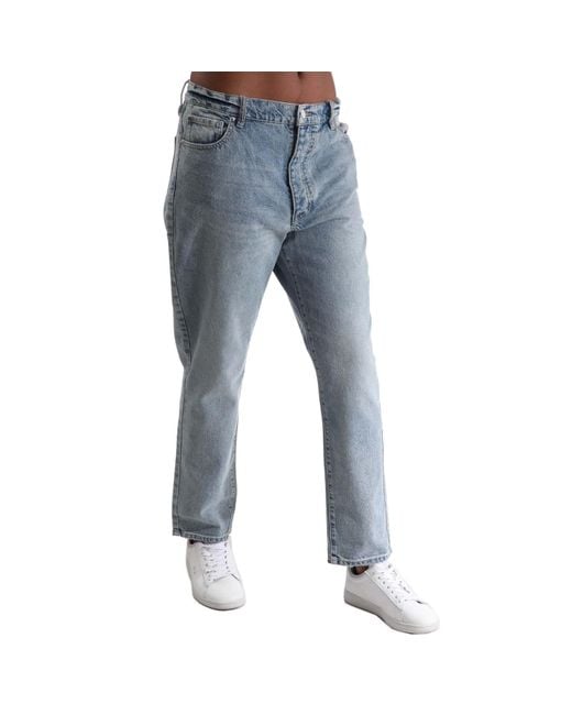 ARMANI EXCHANGE Blue Carrot-Fit Denim Jeans