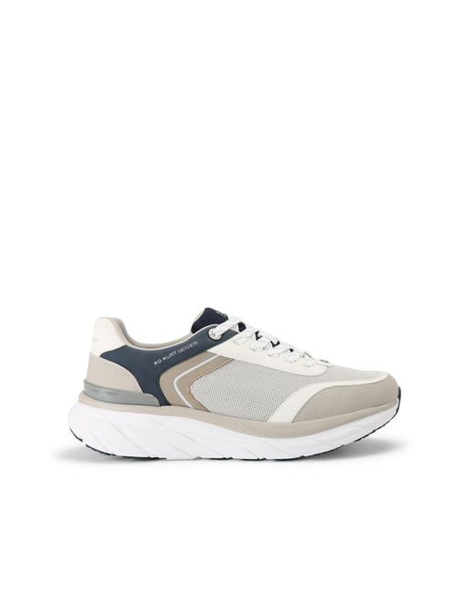 KG by Kurt Geiger White Albie Sneakers for men