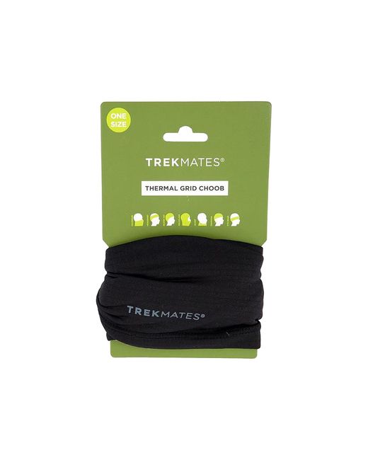 Trekmates Black Thermal Grid Choob Fleece Neck Tube Neckwarmer Hiking Walking Outdoor Accessory