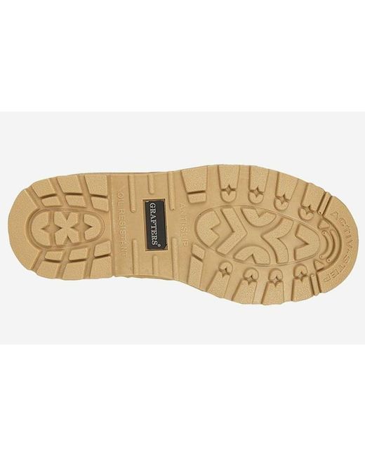Grafters White Grinder Safety Dealer Boots for men