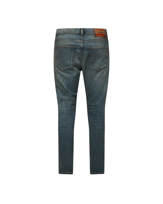 DIESEL Blue 2019 D Strukt Slim Fit Jeans for men