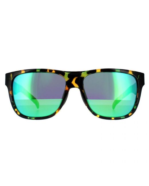 Smith Green Square Havana Mirror Sunglasses for men