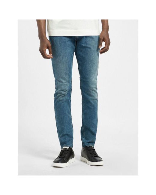 Armani Blue J06 Soft Stretch Slim Fit Jeans for men
