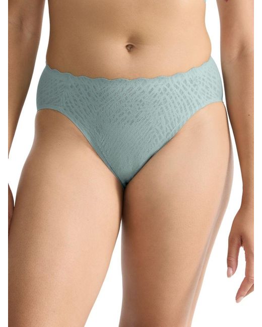 Sloggi Blue Zero Feel Bliss High Leg Brief