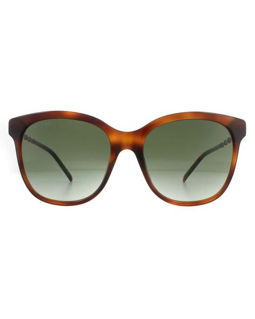 Gucci Brown Sunglasses Gg0654S 002 Havana Gradient