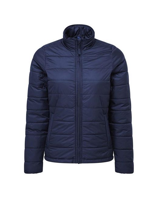 PREMIER Blue Ladies Recyclight Lightweight Padded Jacket