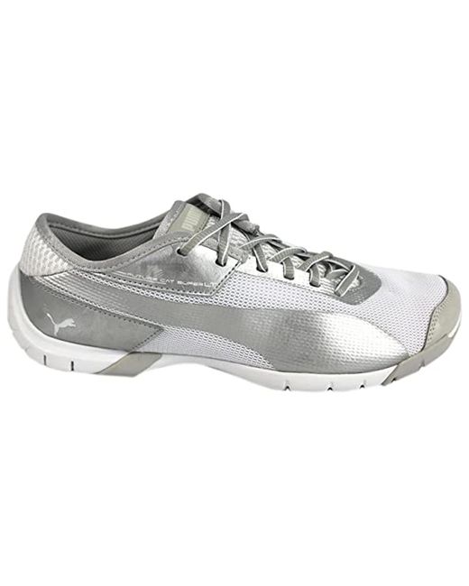 PUMA Gray Future Cat Trainers for men