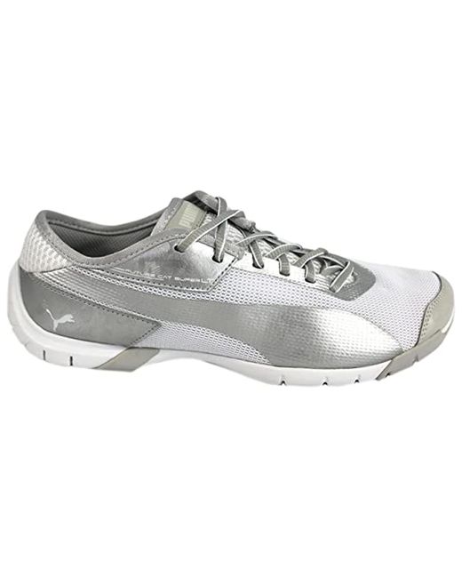 PUMA Gray Future Cat Trainers for men