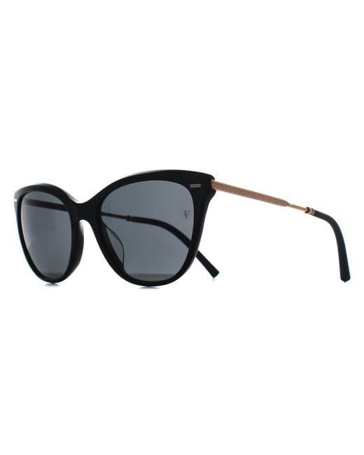 Oliver Peoples Black Cat Eye Dark Slate Ov5597Su Mrs Federer