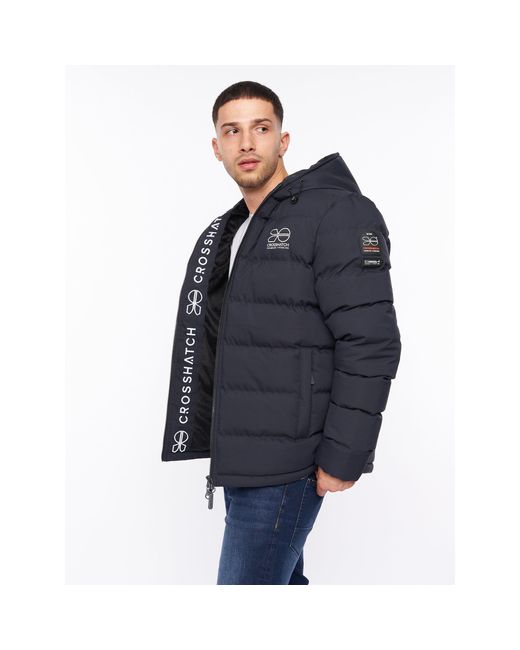 Crosshatch Blue Pitsburg Jacket for men
