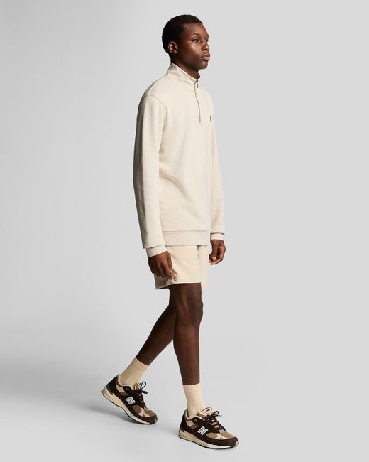Lyle & Scott Natural Sports Tape Shorts for men