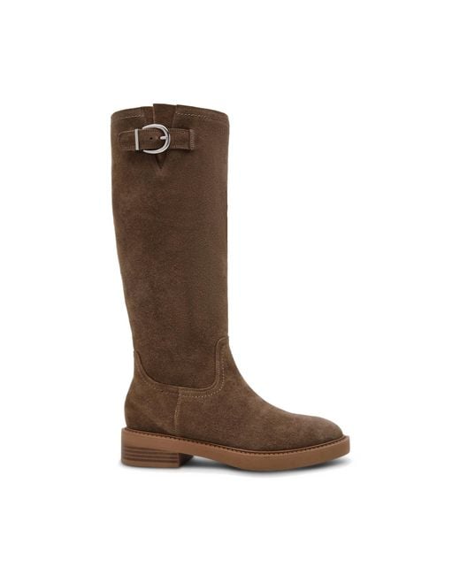 Steve Madden Brown Leather La Rue 275 Boots