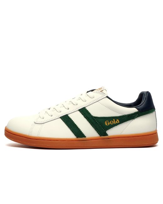 Gola Black Classics Equipe Ii Leather Trainers for men