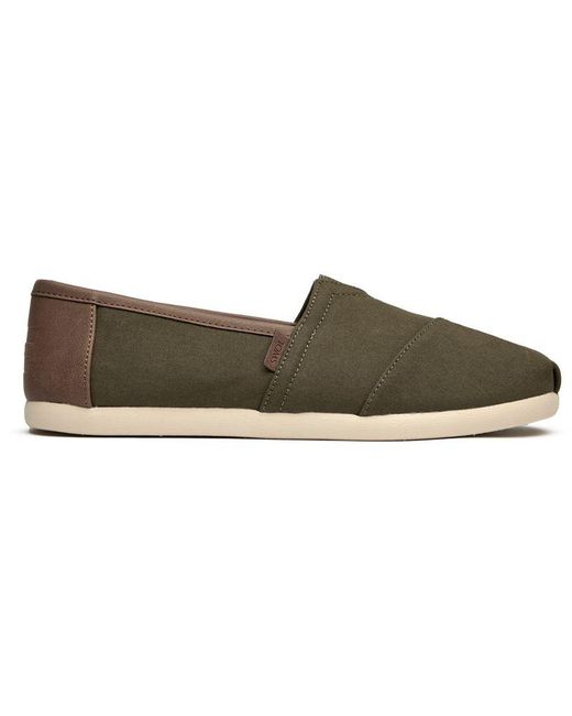 TOMS Green Classic Alpargata Shoes for men