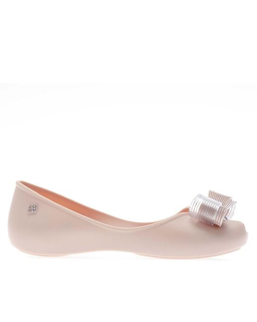 Zaxy Pink Gracious Ribbon Shoes