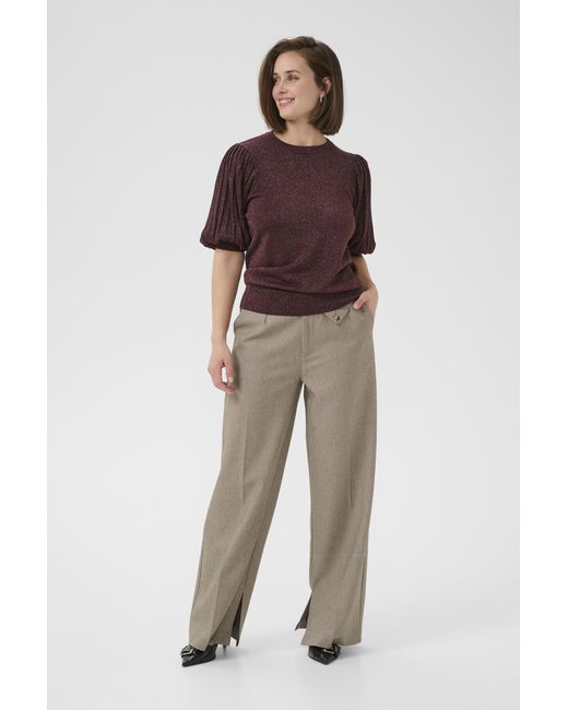 Kaffe Pullover Karegina Regular Fit in het Brown