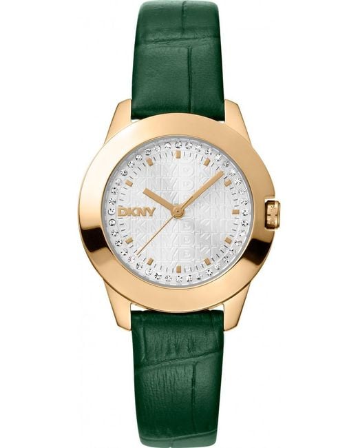 DKNY Green Dk1L021L0025 Ladies Park Ave Watch