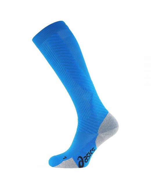 Asics Blue Logo Compression Support Socks Cotton for men