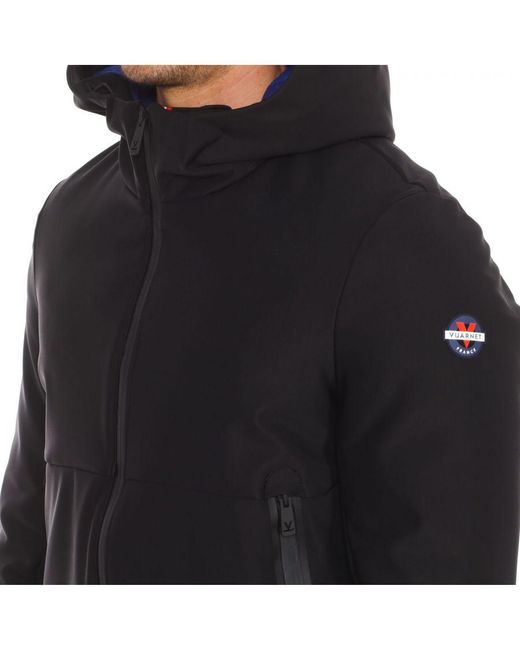 Vuarnet Black Smf21296 Waterproof Jacket for men