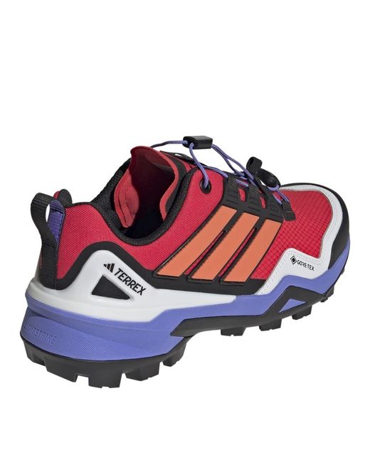 Adidas Red Skychaser Hiking Sneakers for men