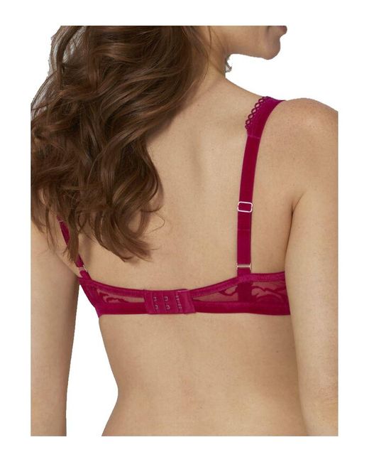 Triumph Red Velvet Rose Spotlight Half Cup Padded Bra