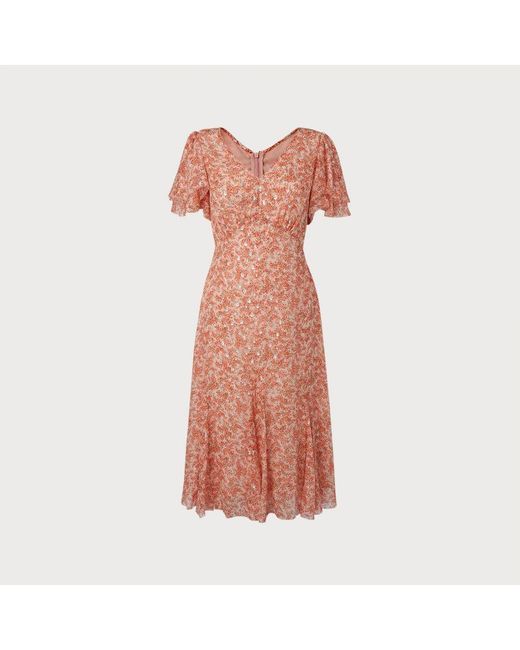 L.K.Bennett Pink Cecilia Dress