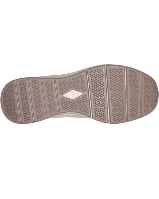 Skechers White Billion Flex Luxe Up Leather Trainers