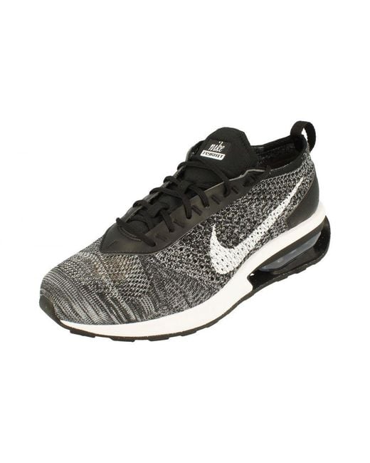 Nike Black Air Max Flyknit Racer Trainers for men
