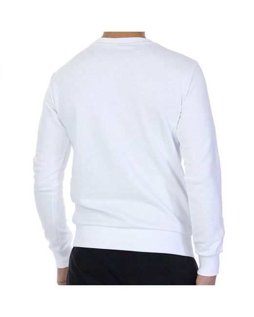 NASA Eenvoudig Sweatshirt in het White voor heren