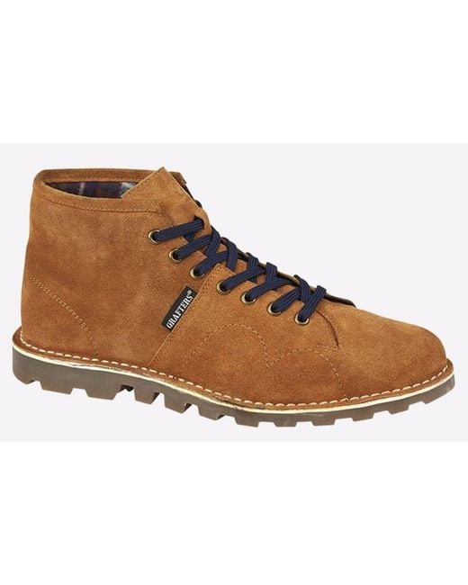 Grafters Brown Holbourne Heritage Boots for men