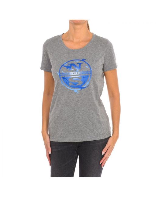 North Sails T-shirt Met Korte Mouwen Voor 9024340 in het Blue