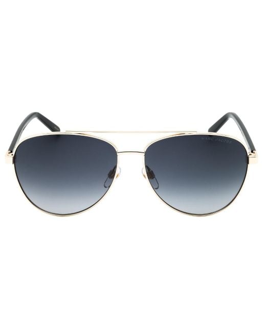 Marc Jacobs Blue Dark Gradient Frame Sunglasses Metal