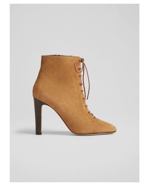 Lk bennett top lace up boots