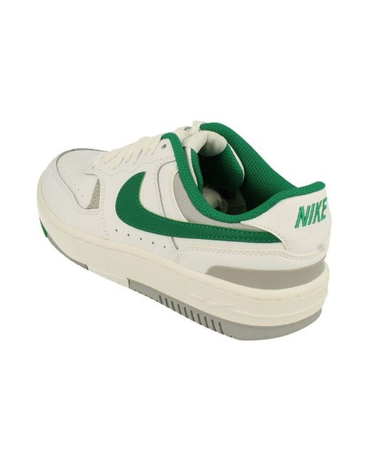 Nike Green Gamma Force Trainers Leather