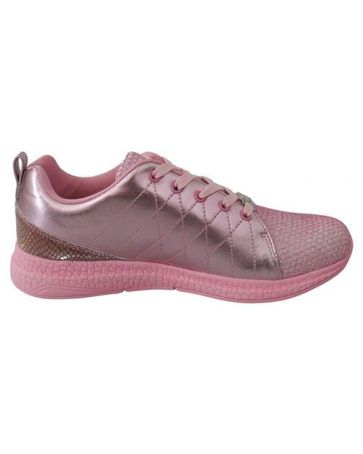 Philipp Plein Pink Blush Runner Gisella Sneakers Shoes