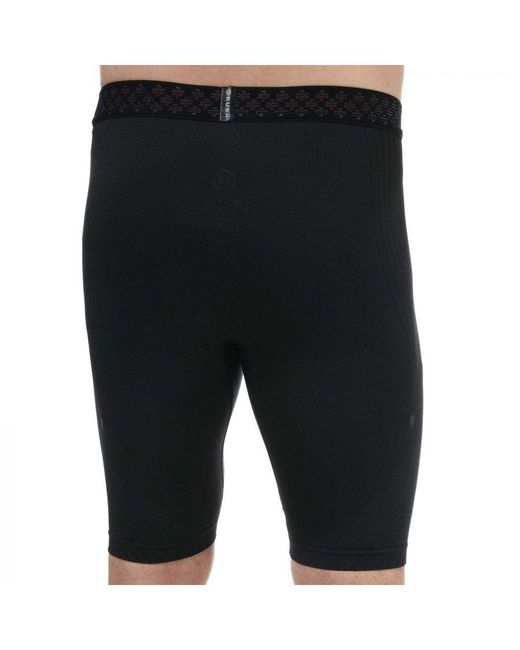 Under Armour Black Ua Rush Seamless Long Shorts for men