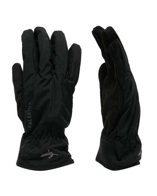 SealSkinz Black Waterproof All Weather Lightweight Gloves for men