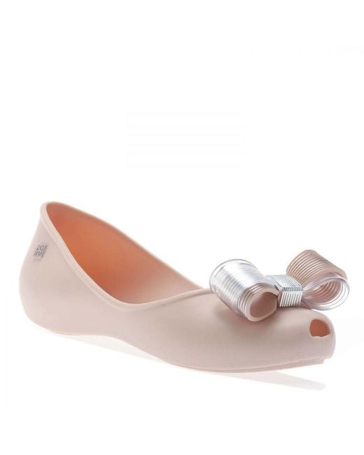 Zaxy Pink Gracious Ribbon Shoes