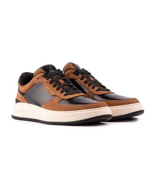 Cole Haan Brown Grandpro Crossover Trainers for men