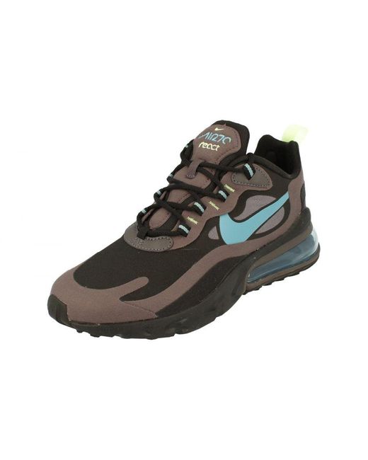 Nike Brown Air Max 270 React Trainers for men