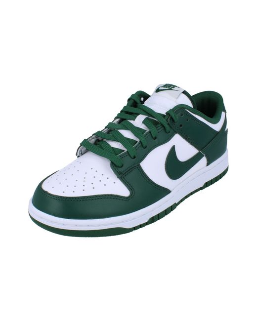 Nike Green Dunk Low Retro Trainers for men