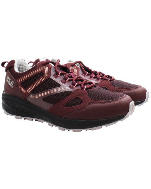 Jack Wolfskin Red South Striker Low Shoes