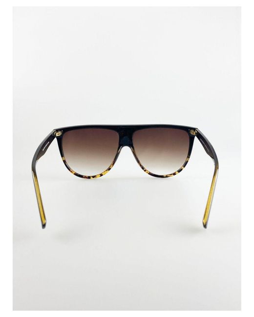 SVNX Brown Ombre Lense Oversized Sunglasses